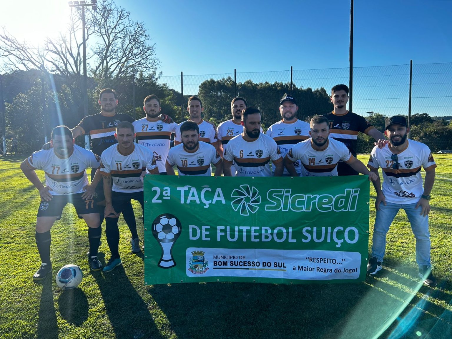 BICO NO LAGO É O GRANDE CAMPEÃO DA 2ª TAÇA SICREDI DE FUTEBOL SUÍÇO DE